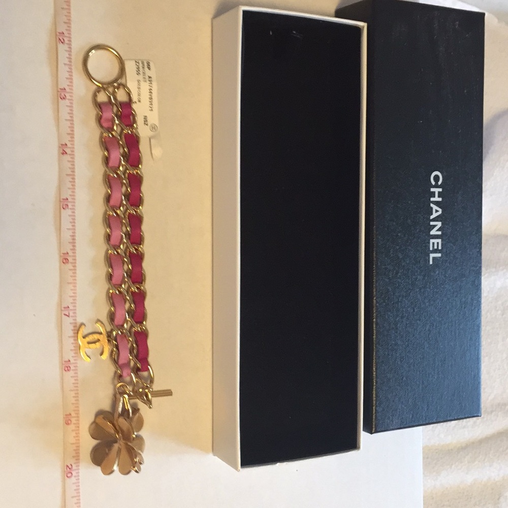 Chanel Toggle Pink Bracelet Gorgeous